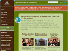 Tablet Screenshot of abcmcorp.com